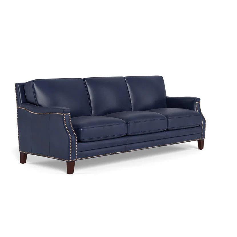 Elegant Leather Sofa American Crafted - LOOMLAN - Uptown Sebastian - Sofas & Loveseats