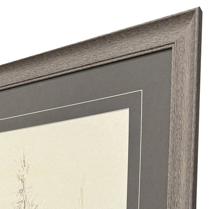 Elegant Pine Black Framed Wall Art