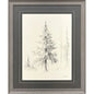 Elegant Pine Black Framed Wall Art