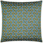 Element Aqua Blue Throw Pillow With Insert - LOOMLAN - D.V. Kap - Throw Pillows
