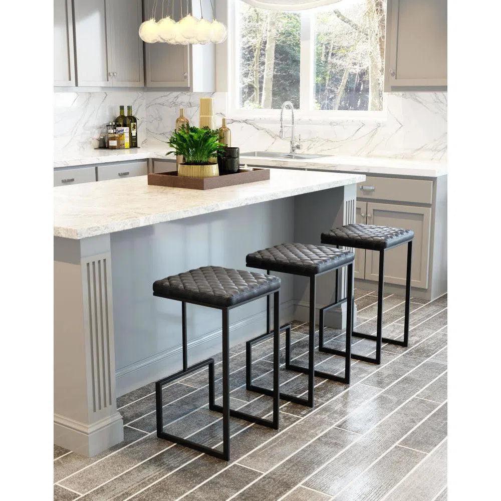 Element Barstool Gray - LOOMLAN - Zuo Modern - Bar Stools
