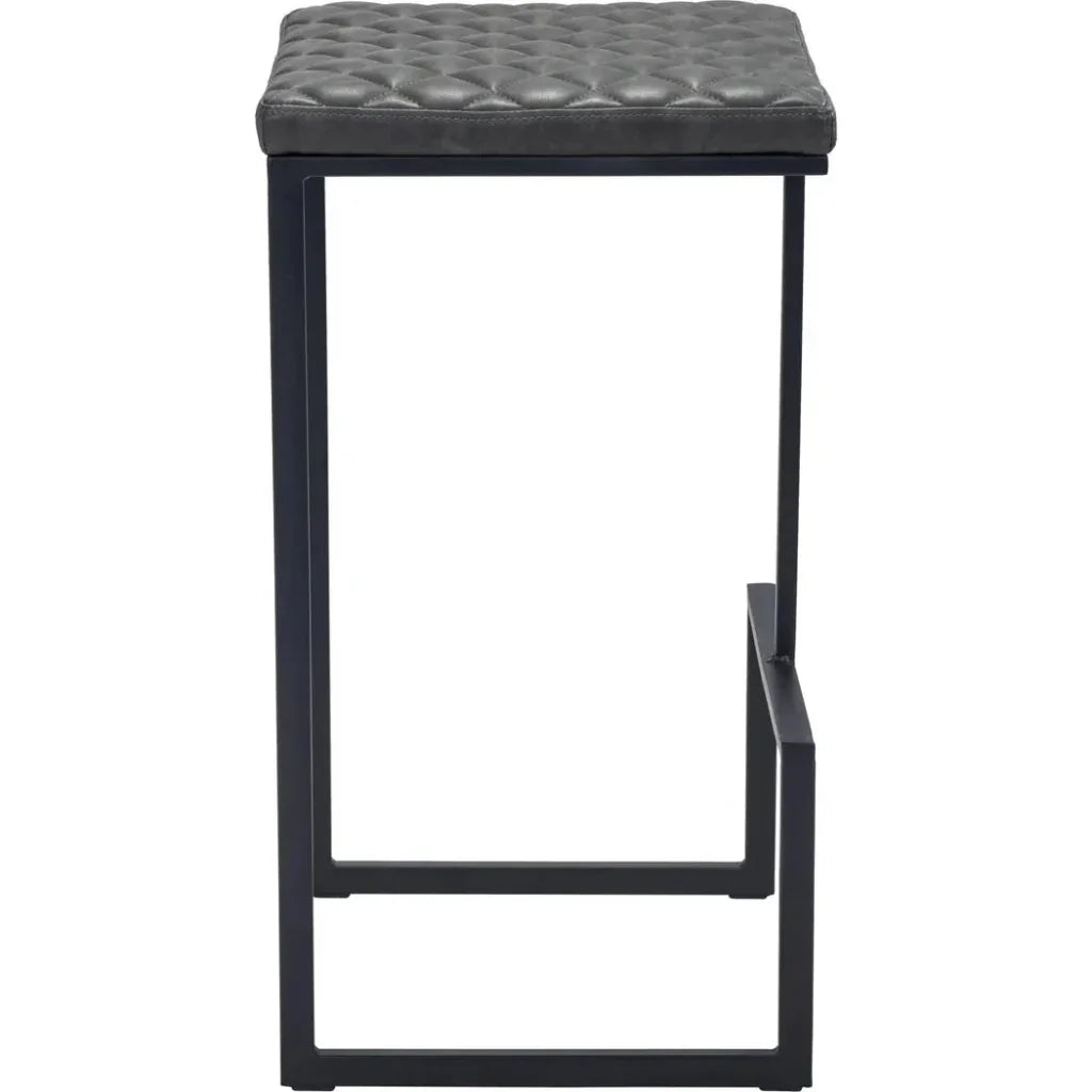 Element Barstool Gray - LOOMLAN - Zuo Modern - Bar Stools