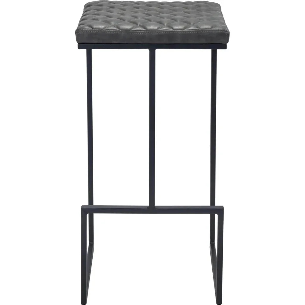 Element Barstool Gray - LOOMLAN - Zuo Modern - Bar Stools