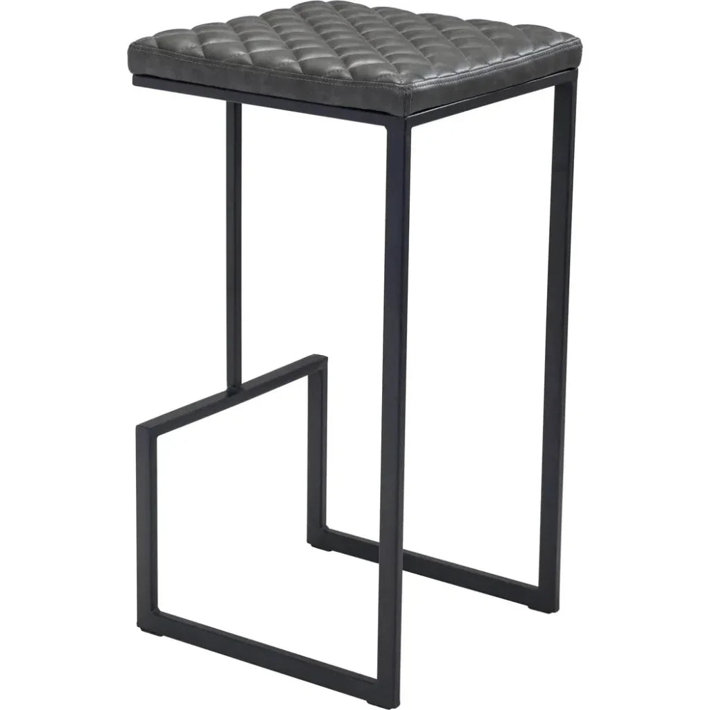 Element Barstool Gray - LOOMLAN - Zuo Modern - Bar Stools