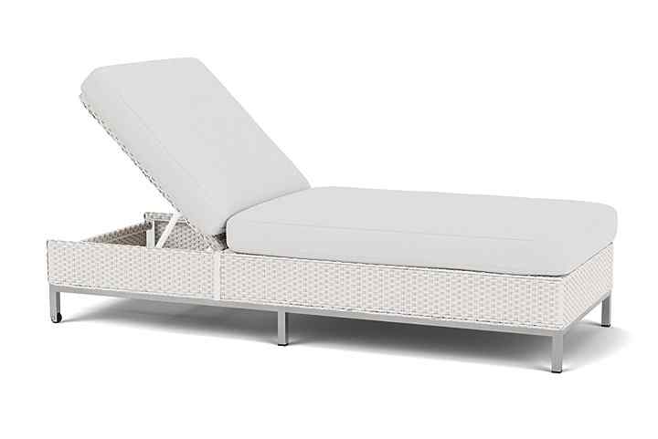 Elements Loom Wicker Outdoor Chaise-Outdoor Chaises-Lloyd Flanders-LOOMLAN