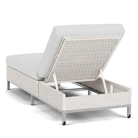 Elements Loom Wicker Outdoor Chaise-Outdoor Chaises-Lloyd Flanders-LOOMLAN