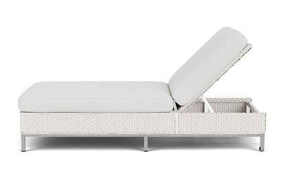 Elements Loom Wicker Outdoor Chaise-Outdoor Chaises-Lloyd Flanders-LOOMLAN