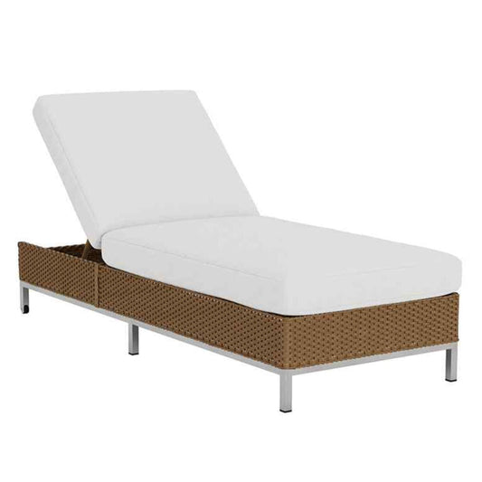 Elements Loom Wicker Outdoor Chaise-Outdoor Chaises-Lloyd Flanders-LOOMLAN