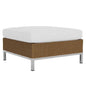 Elements Loom Wicker Outdoor Ottoman-Outdoor Ottomans-Lloyd Flanders-LOOMLAN