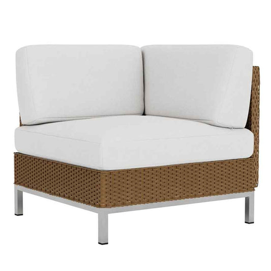 Elements Outdoor Corner Sectional with Loom Back