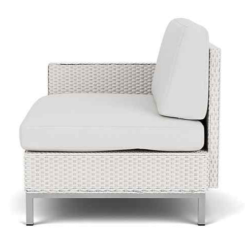 Elements Outdoor Lounge Chair with Loom Arm and Back-Outdoor Lounge Chairs-Lloyd Flanders-LOOMLAN