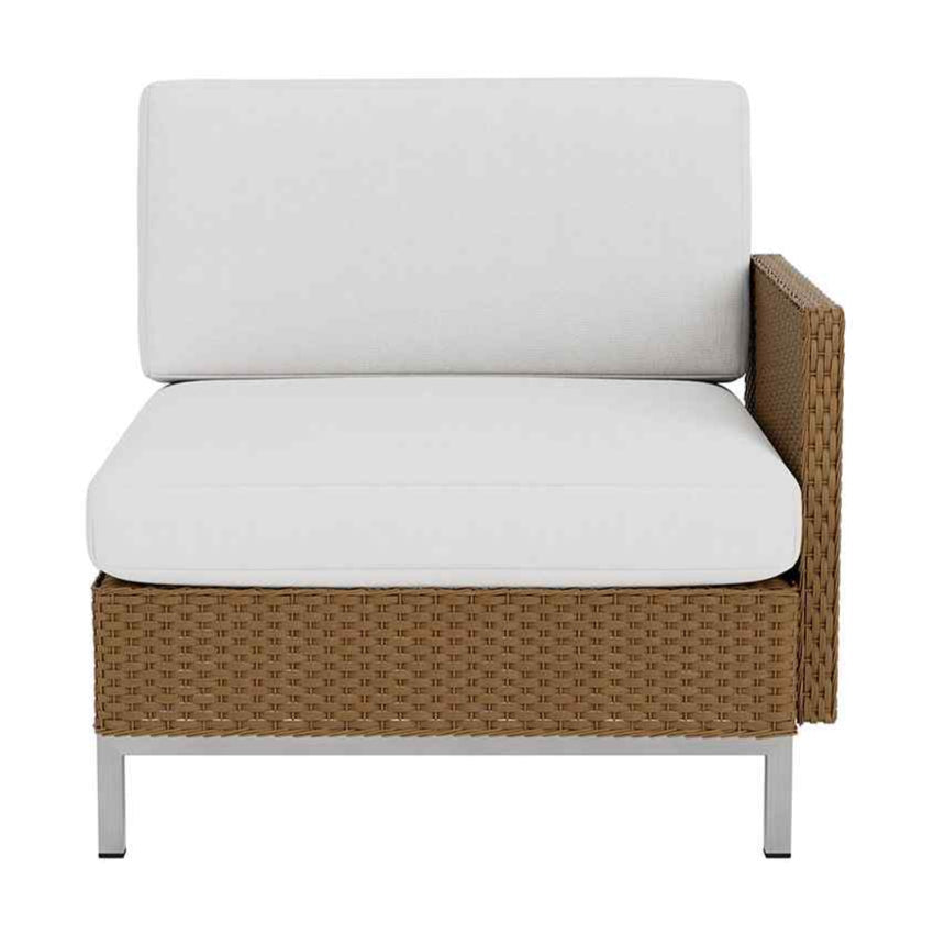 Elements Outdoor Lounge Chair with Loom Arm and Back-Outdoor Lounge Chairs-Lloyd Flanders-LOOMLAN
