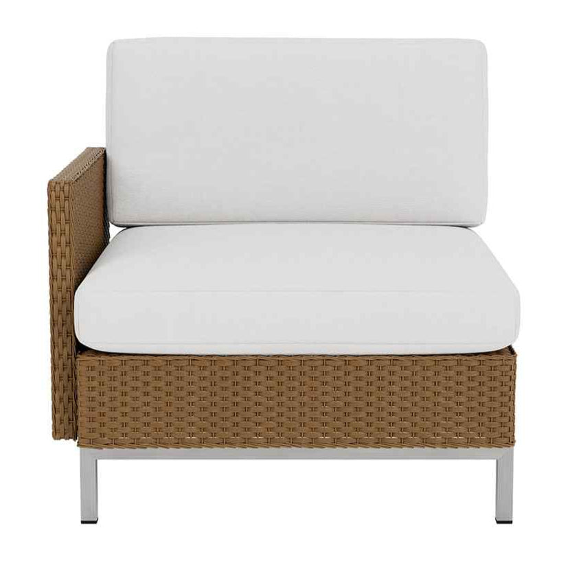 Elements Outdoor Lounge Chair with Loom Arm and Back-Outdoor Lounge Chairs-Lloyd Flanders-LOOMLAN
