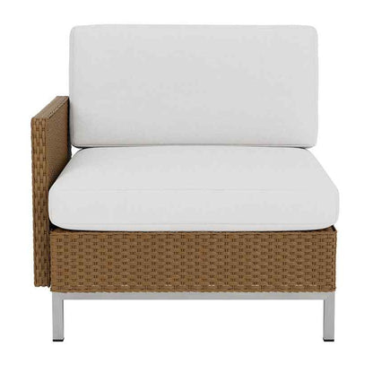 Elements Outdoor Lounge Chair with Loom Arm and Back-Outdoor Lounge Chairs-Lloyd Flanders-LOOMLAN