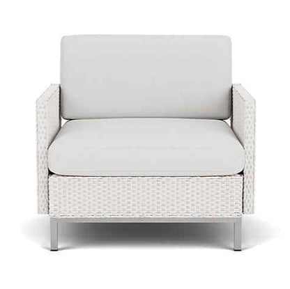 Elements Outdoor Lounge Chair with Loom Arms and Back-Outdoor Lounge Chairs-Lloyd Flanders-LOOMLAN