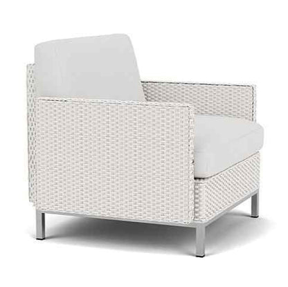 Elements Outdoor Lounge Chair with Loom Arms and Back-Outdoor Lounge Chairs-Lloyd Flanders-LOOMLAN