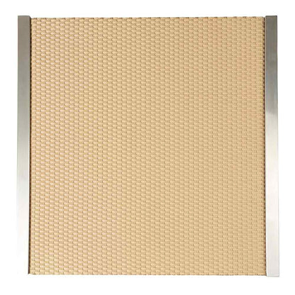 Elements Wicker Square Outdoor Dining Table-Outdoor Dining Tables-Lloyd Flanders-LOOMLAN