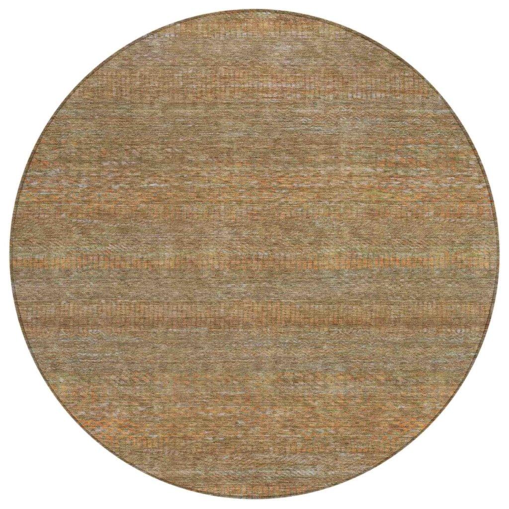 Elenore Brown Washable Indoor - Outdoor Rug - LOOMLAN - LOOMLAN Rugs - Outdoor Rugs
