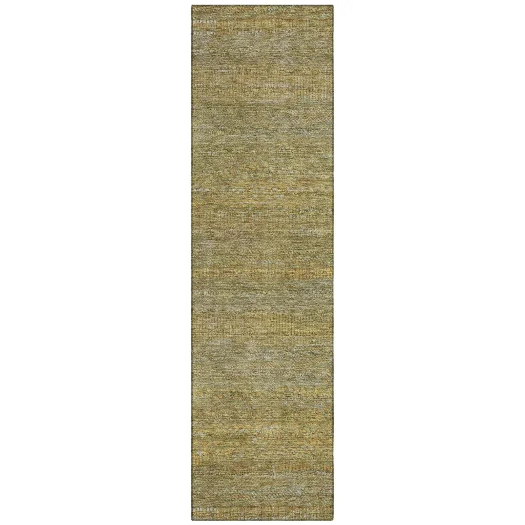 Elenore Green Washable Indoor - Outdoor Rug - LOOMLAN - LOOMLAN Rugs - Outdoor Rugs