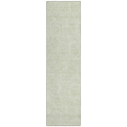 Eleya Aloe Washable Indoor-Outdoor Rug-Outdoor Rugs-LOOMLAN Rugs-2'3" x 7'6"-LOOMLAN