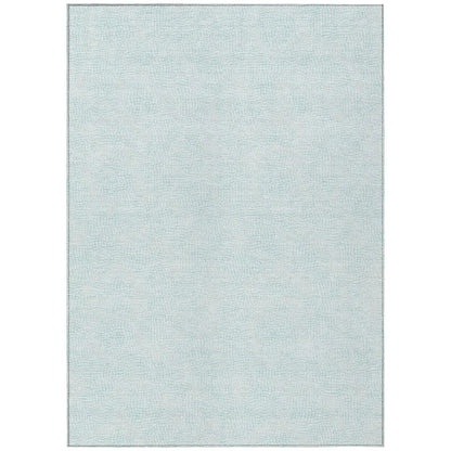 Eleya Blue Washable Indoor-Outdoor Rug-Outdoor Rugs-LOOMLAN Rugs-2'6" x 3'10"-LOOMLAN
