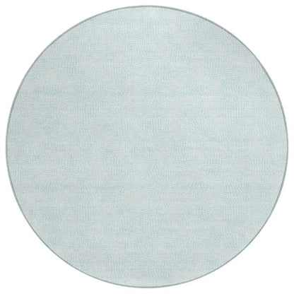 Eleya Blue Washable Indoor-Outdoor Rug-Outdoor Rugs-LOOMLAN Rugs-8' x 8'-LOOMLAN