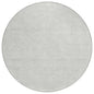 Eleya Gray Washable Indoor-Outdoor Rug-Outdoor Rugs-LOOMLAN Rugs-8' x 8'-LOOMLAN