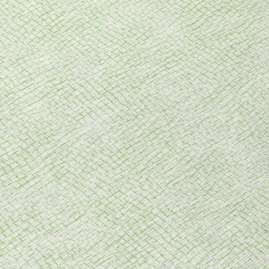 Eleya Green Washable Indoor-Outdoor Rug-Outdoor Rugs-LOOMLAN Rugs-LOOMLAN