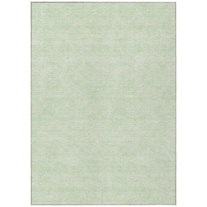 Eleya Green Washable Indoor-Outdoor Rug-Outdoor Rugs-LOOMLAN Rugs-2'6" x 3'10"-LOOMLAN