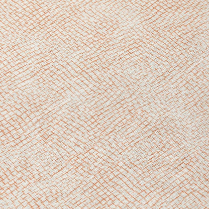 Eleya Orange Washable Indoor-Outdoor Rug-Outdoor Rugs-LOOMLAN Rugs-LOOMLAN
