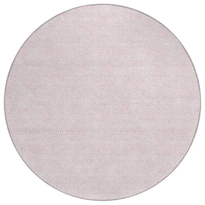 Eleya Pink Washable Indoor-Outdoor Rug-Outdoor Rugs-LOOMLAN Rugs-8' x 8'-LOOMLAN