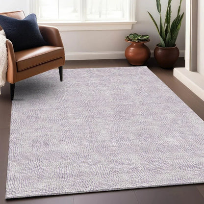 Eleya Purple Washable Indoor-Outdoor Rug-Outdoor Rugs-LOOMLAN Rugs-LOOMLAN