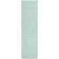 Eleya Teal Washable Indoor-Outdoor Rug-Outdoor Rugs-LOOMLAN Rugs-2'3" x 7'6"-LOOMLAN