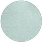 Eleya Teal Washable Indoor-Outdoor Rug-Outdoor Rugs-LOOMLAN Rugs-8' x 8'-LOOMLAN