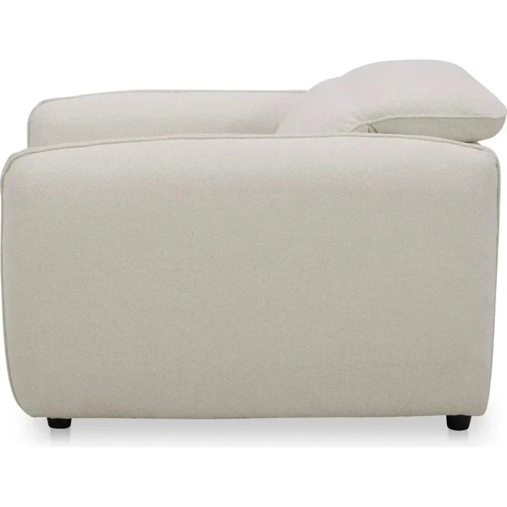 Eli Power Performance Fabric & Solid Wood Recliner Arm Chair - LOOMLAN - Moe's Home - Sofas & Loveseats