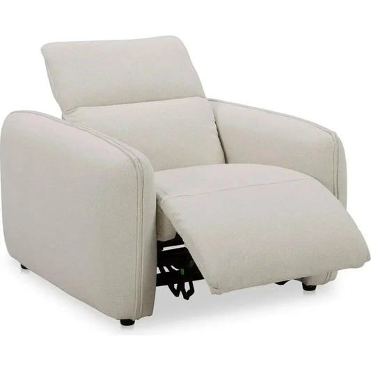 Eli Power Performance Fabric & Solid Wood Recliner Arm Chair - LOOMLAN - Moe's Home - Sofas & Loveseats