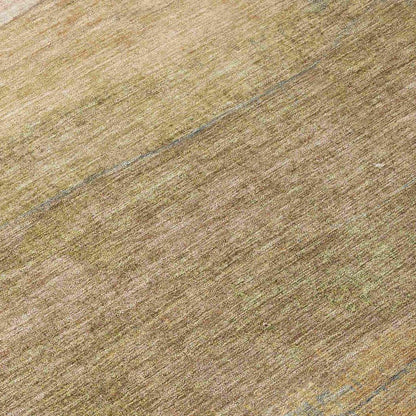 Elien Brown Washable Indoor - Outdoor Rug - LOOMLAN - LOOMLAN Rugs - Outdoor Rugs