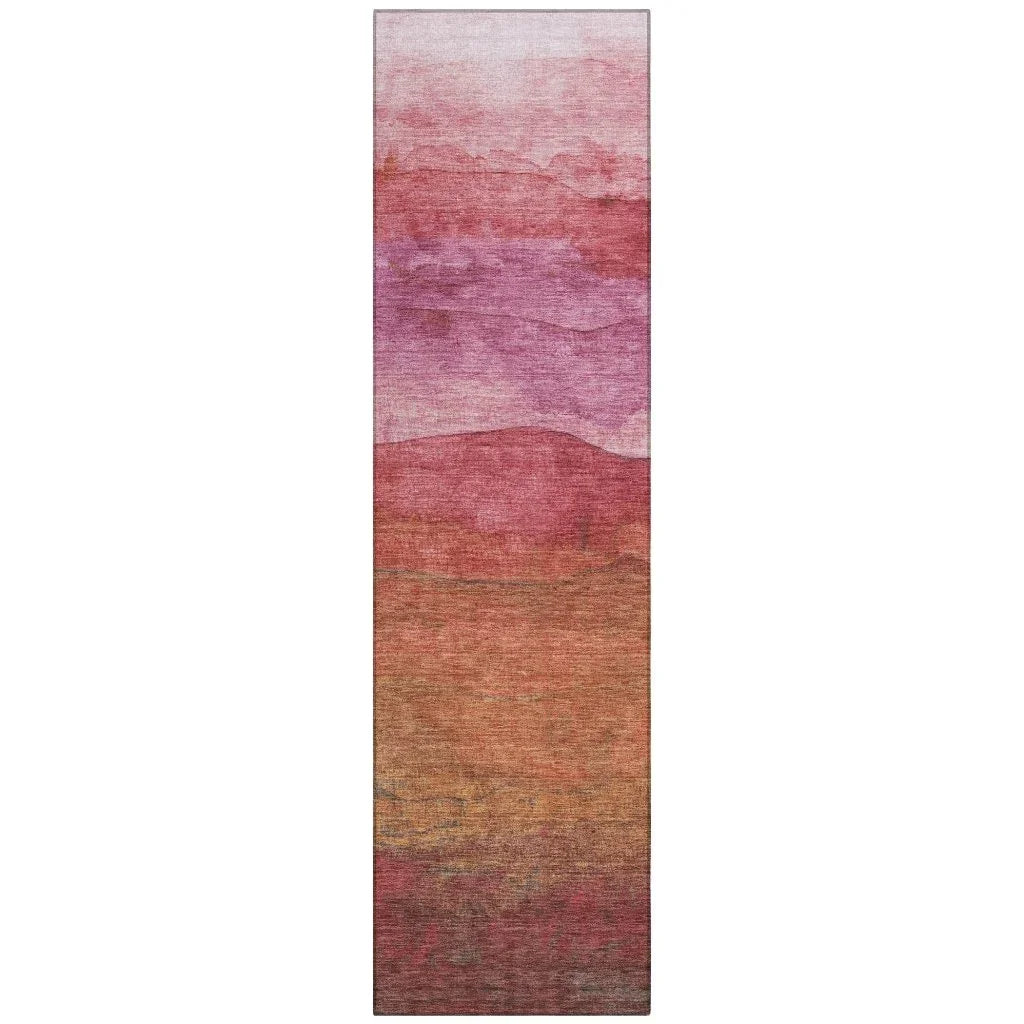 Elien Pink Washable Indoor - Outdoor Rug - LOOMLAN - LOOMLAN Rugs - Outdoor Rugs