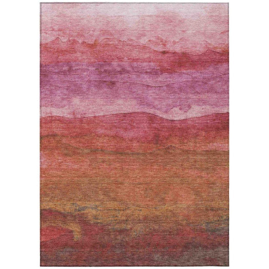 Elien Pink Washable Indoor - Outdoor Rug - LOOMLAN - LOOMLAN Rugs - Outdoor Rugs