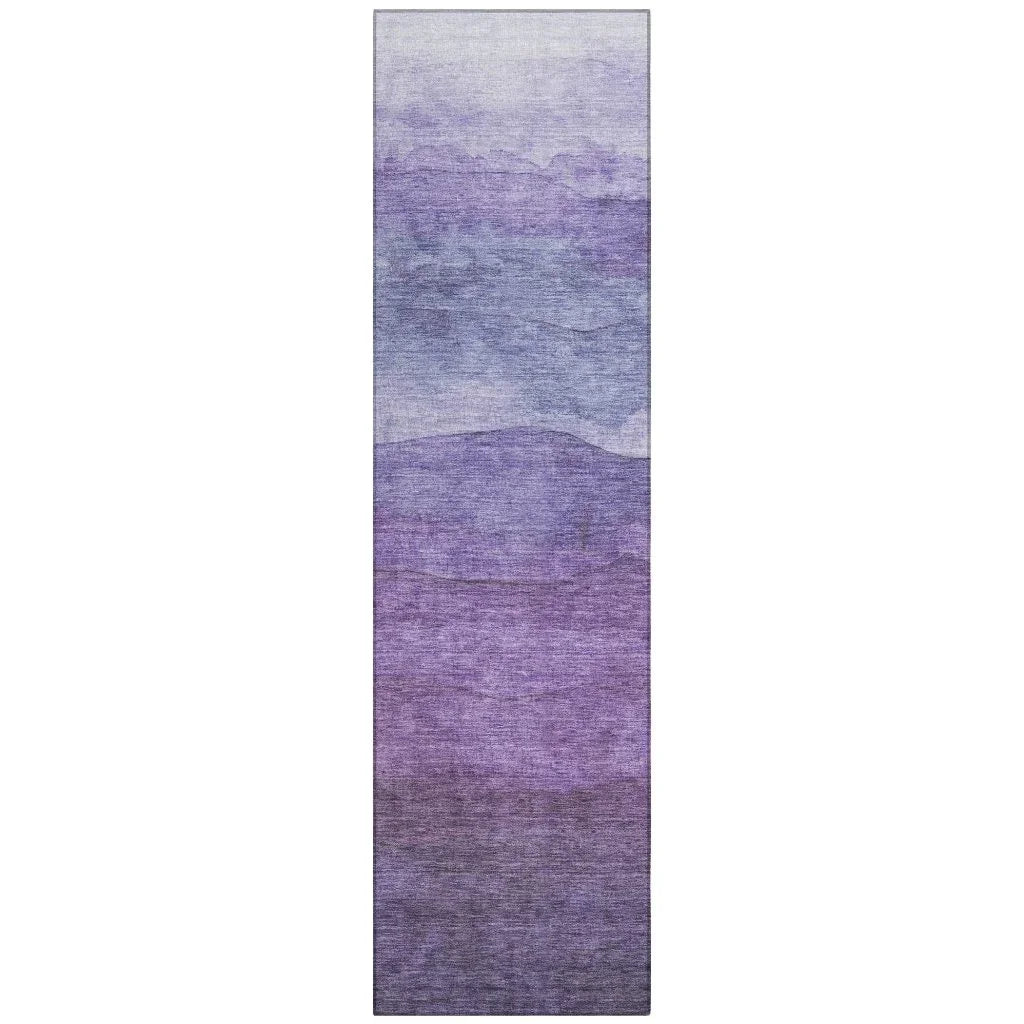 Elien Purple Washable Indoor - Outdoor Rug - LOOMLAN - LOOMLAN Rugs - Outdoor Rugs