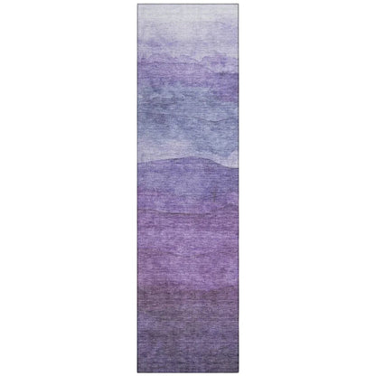 Elien Purple Washable Indoor - Outdoor Rug - LOOMLAN - LOOMLAN Rugs - Outdoor Rugs