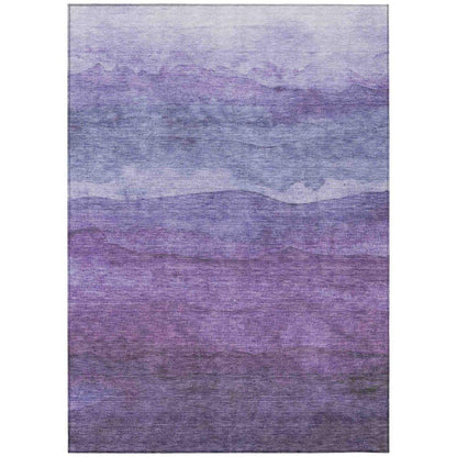 Elien Purple Washable Indoor - Outdoor Rug - LOOMLAN - LOOMLAN Rugs - Outdoor Rugs