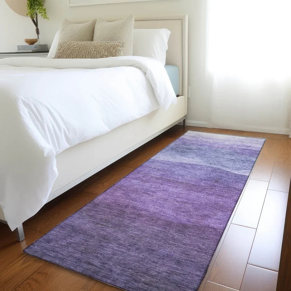 Elien Purple Washable Indoor - Outdoor Rug - LOOMLAN - LOOMLAN Rugs - Outdoor Rugs