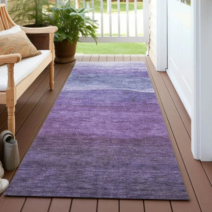Elien Purple Washable Indoor - Outdoor Rug - LOOMLAN - LOOMLAN Rugs - Outdoor Rugs