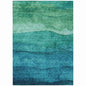 Elien Teal Washable Indoor - Outdoor Rug - LOOMLAN - LOOMLAN Rugs - Outdoor Rugs