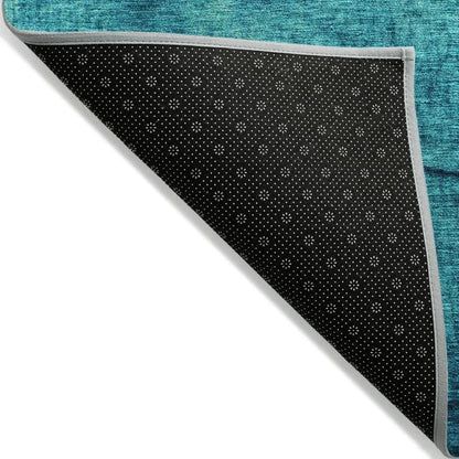 Elien Teal Washable Indoor - Outdoor Rug - LOOMLAN - LOOMLAN Rugs - Outdoor Rugs