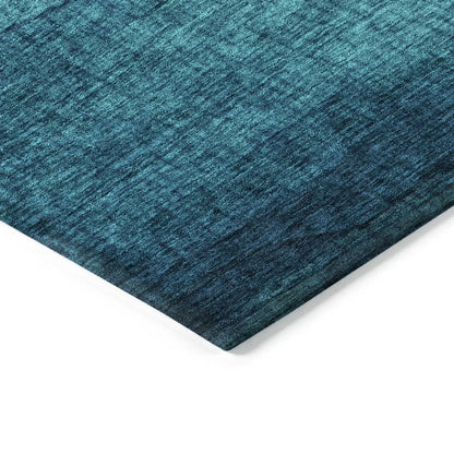 Elien Teal Washable Indoor - Outdoor Rug - LOOMLAN - LOOMLAN Rugs - Outdoor Rugs