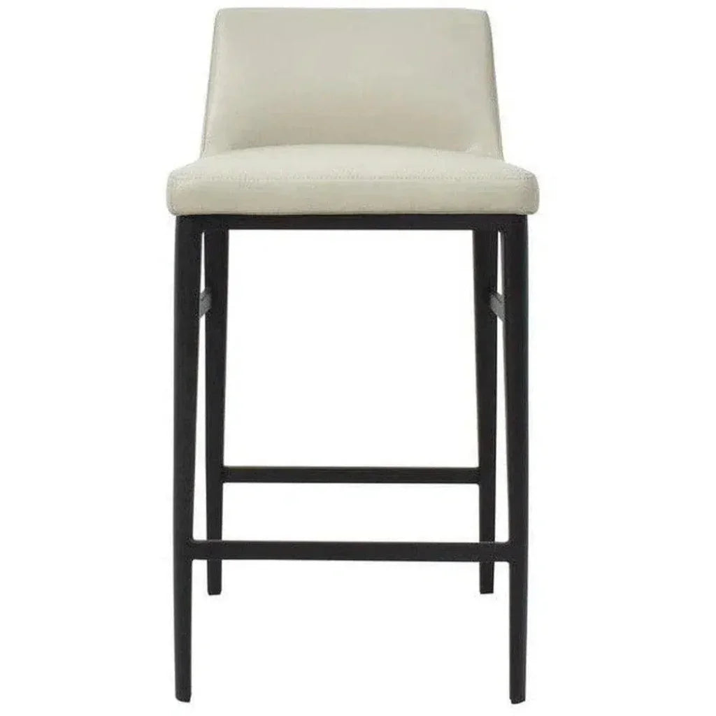 Elija Counter Stool Beige Contemporary - LOOMLAN - Moe's Home - Counter Stools