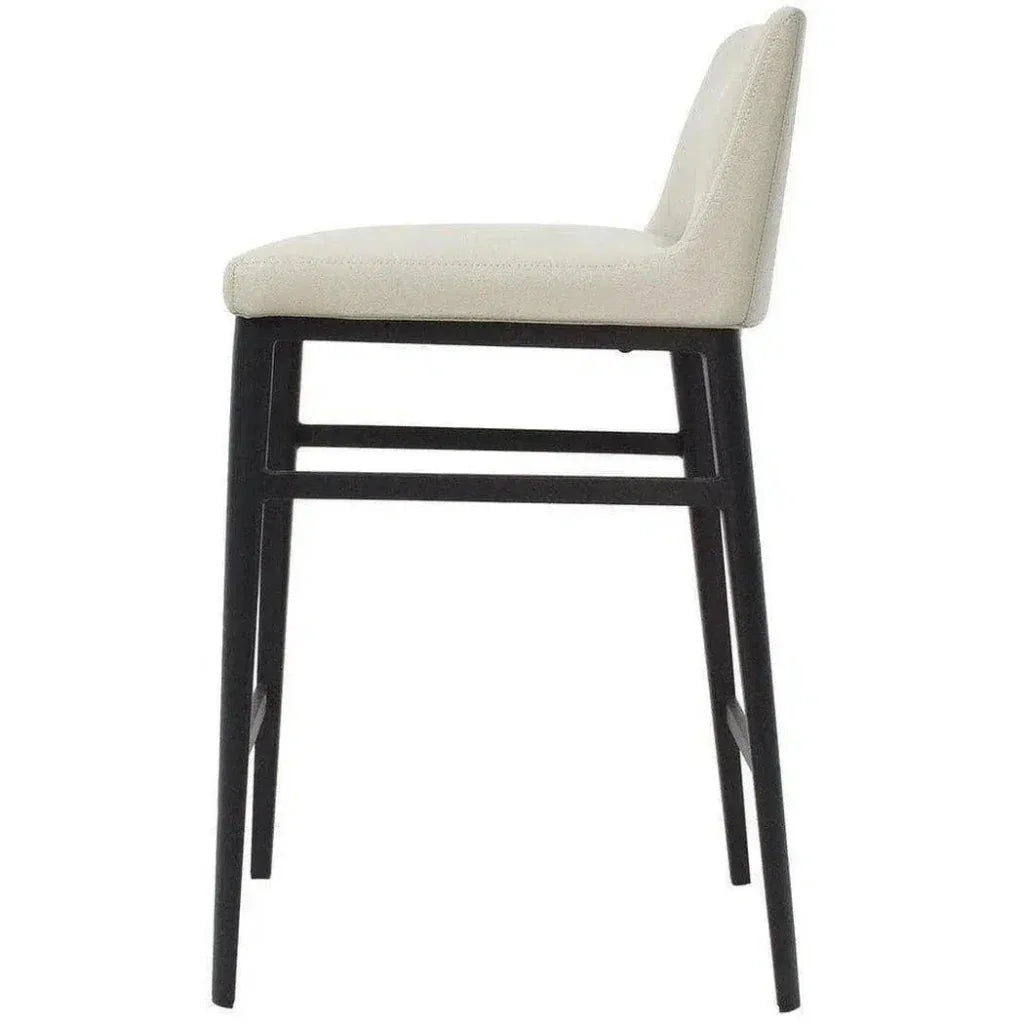 Elija Counter Stool Beige Contemporary - LOOMLAN - Moe's Home - Counter Stools