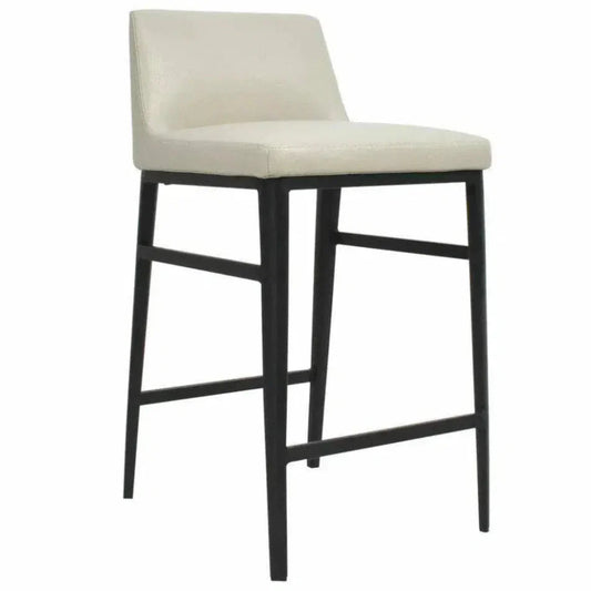 Elija Counter Stool Beige Contemporary - LOOMLAN - Moe's Home - Counter Stools